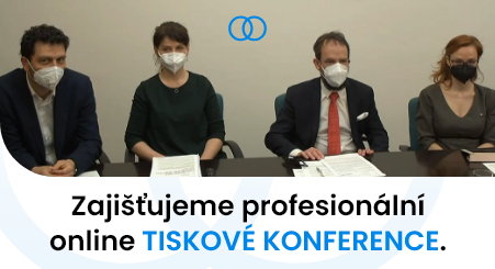 VIDEOOPERATOR zajišťuje profesionální online Tiskové konference